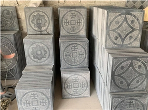 Vietnam Lucky Money Pattern Bluestone Tile