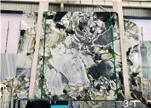 China Calacatta Verde Marble Tiles Slabs Price