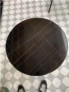 Sahara Noir Marble Countertop Table Tiles 