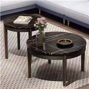 Sahara Noir Marble Countertop Table Tiles 