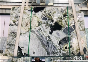 White And Green Marble,Ice Jade Marble Slab Tiles Price