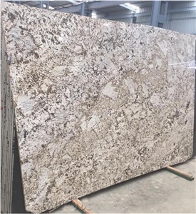 Alaska White Granite Slabs, India K. White Granite
