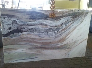 Brazil Cappuccino Marble Slabs1