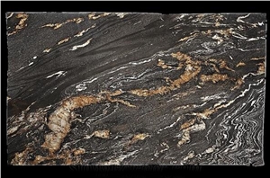 Fusion Black Granite Slabs