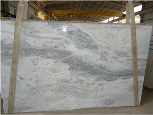 Marble Mont Blanc Slabs & Tiles, Brazil White Marble