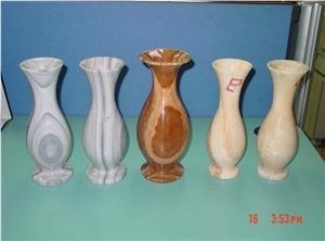 Onyx Flower Home Decorative Vases,Pots