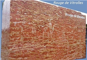 Rouge De Vitrolles Marble Slabs, Red Marble Slabs France