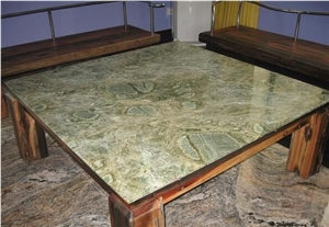Seattle Green Marble Table Top,Green Marble Desktop