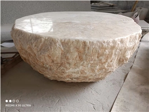 Interior Design Marble Furniture Calacatta Coffee Table Top