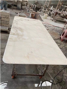 Marble Restaurant Table Desk Arabescato Home Dining Top 