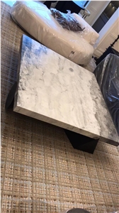 Marble Stone Cafe Table Carrara Restaurant Dinging Table