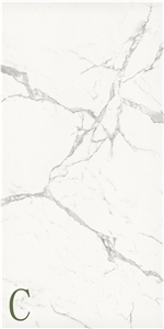 Cassis White Sintered Stone Slab