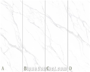 Jus White Marble Look Sintered Stone Slabs