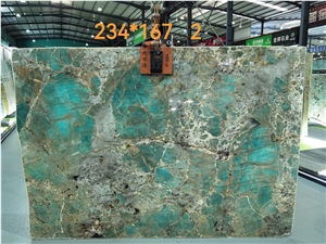 Luxury Amazon Green Marble Slab