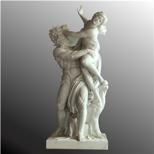 The Rape Of Proserpina White Marble