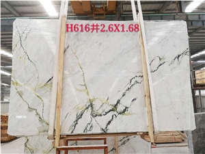18MM Thickness China Natural Calacatta Green Marble
