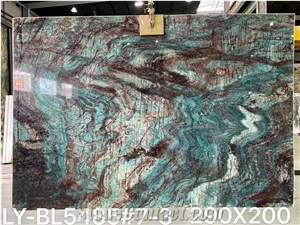 High Quality Polished Blue Velvet Quartzite