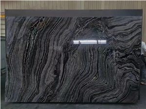 High Quality Polished Silver Wave Marble For Interior Wall
