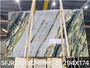 High Quality Polished Twilight Green Marble For Countertop