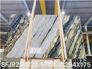 High Quality Polished Twilight Green Marble For Countertop