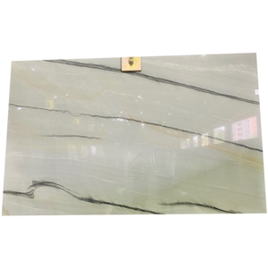 Silver Shadow Quartzite Grey Exotic Slabs With Straight Vein