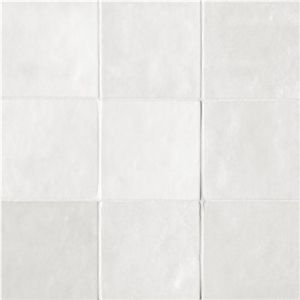 Cloe White Glossy 5X5 Ceramic Tile