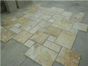 Beige Travertine Wall Tile Floor Tile Wall Cladding