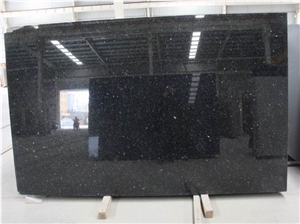 Black Galaxy Granite Slab Granite Tile