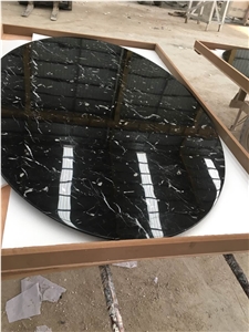 Black Marble Table Top Countertop
