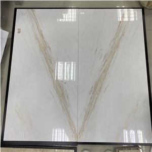 China Calacatta Gold Marble Floor Tile
