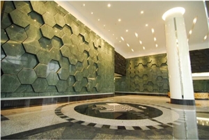 Popular Apple Green Marble Luxury Wall Tile
