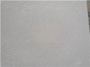 Pure White Marble Sandblasted Tile