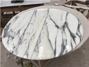 Rosso Levanto Marble Table Top Prefab Countertops