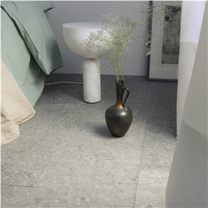Oland Gillberga Grey Limestone Hors Brushed Floor Tiles