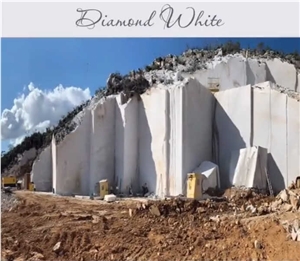 Diamond White Quartzite Quarry