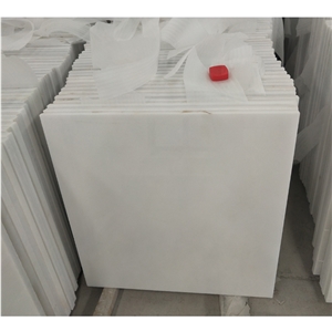 Cheaper Pure White Marble Flooring Tiles For Sales