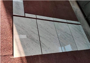Bianco Carrara White Marble Tiles For Flooring And Walling
