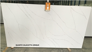 CALACATTA UNIQUE Quartz Stone Kitchen Countertops
