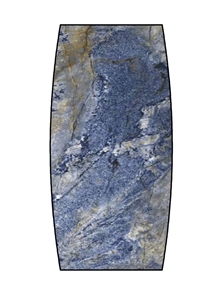 Azul Bahia Granite Sintered Stone Slab Panel