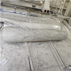 China Carrara White Marble Column