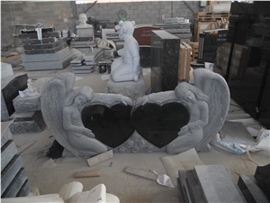 Angel Heart Headstone Designs Manufacturers & Suppliers