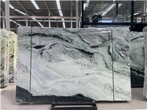 China Green Marble Slabs