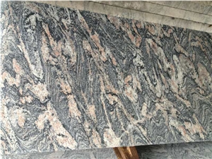 Chinese Red Santiago Multicolor Red Granite Slabs And Tiles