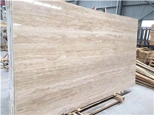 White Beige Travertine Big Slabs And Tiles Filled Unfilled 