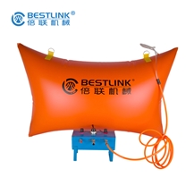 Quarry Stone Block Displacement Bag Or Cushions, Quarry Air Pushing Bags