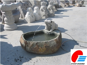 Animal Fountain,Garden Stone Fountain, Garden Water Feature
