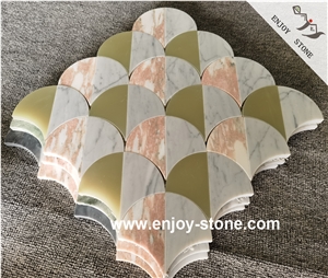 Multi-Color, Marble Mosaic, Wall Decor / Wall Covering