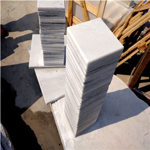 China White Marble French Pattern Stone Marble Floor Tiles