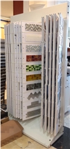 Ceramic Porcelain Tile Sample Wing Rack
