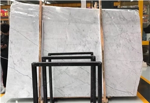 New Bianco Carrara White Marble Slabs And Tiles